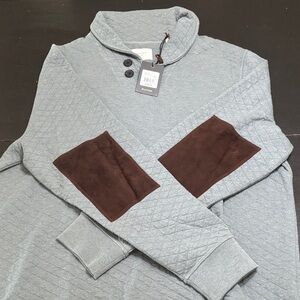 NEW WITH TAGS Billy Reid Gray Quilted Jacket